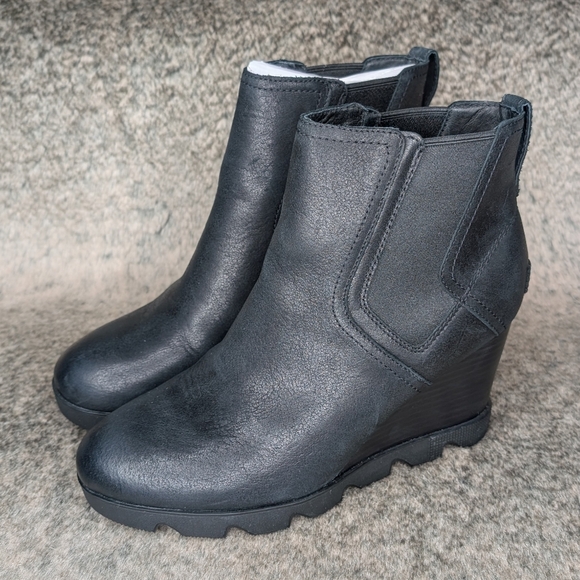 Sorel Joan Uptown Chelsea Bootie Black Women's 9.5 NWOT - Picture 9 of 16